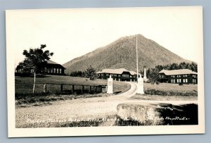 SITKA AK SHELDON JACKSON SCHOOL No. 341 VINTAGE REAL PHOTO POSTCARD RPPC