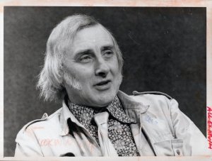 Spike Milligan on Michael Parkinson BBC TV Show 1973 Press Photo