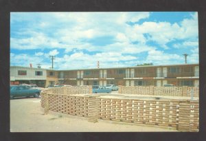 SHAMROCK TEXAS THE WESTERN MOTEL ROUTE 66 VINTAGE ADVERTISING POSTCARD