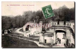 Postcard Pierrefonds Old Gate I pregnant