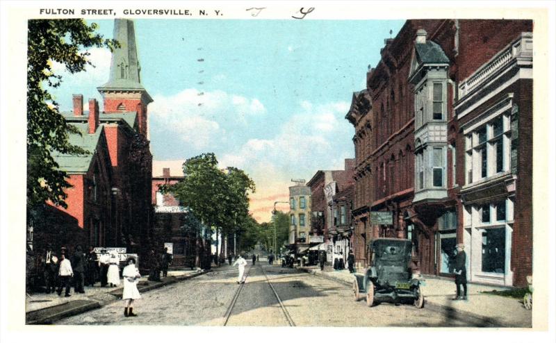 New York  Gloversville Fulton Street