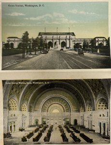 Vintage Souvenir Folder of Washington, District of Columbia 20 images