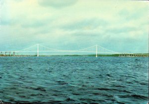 POSTCARD. DENMARK. The new Lillebælt bridge.