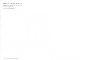 Ceramic Pitcher, Cincinnati Art Museum  