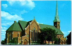 Postcard - St. Lorenz Lutheran Church - Frankenmuth, Michigan