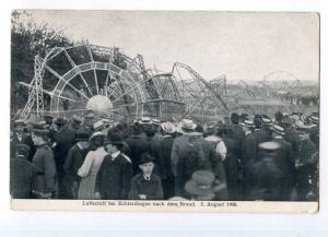 247547 GERMANY Leinfelden Echterdingen Airship after fire 1908