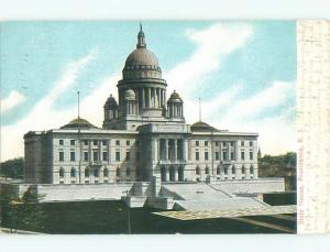 Pre-1907 very early view - STATE HOUSE Providence Rhode Island RI n6754