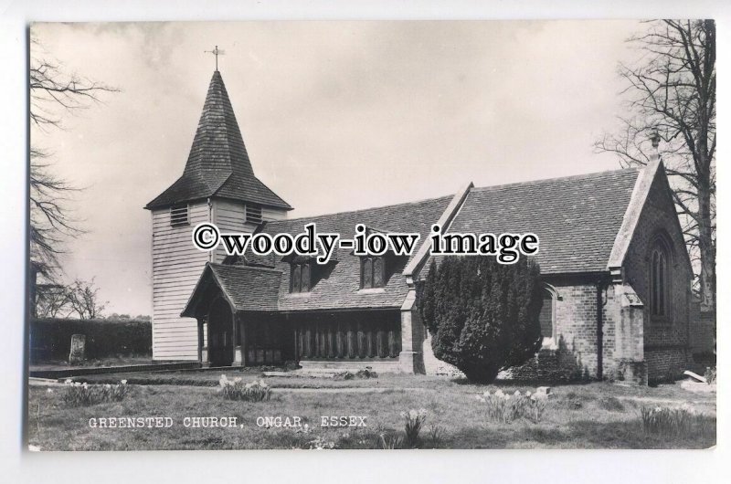 cu1962 - Anglo-Saxon Greensted Church, in Ongar, Essex - Postcard