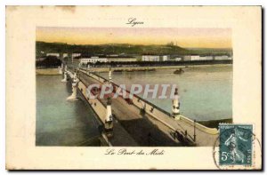 Postcard Old Lyon Pont du Midi