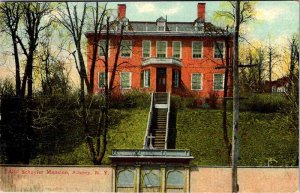 Postcard HOUSE SCENE Albany New York NY AO0185