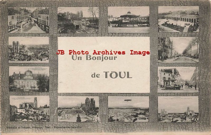 France, Toul, Multi-Views Of City, Greetings 