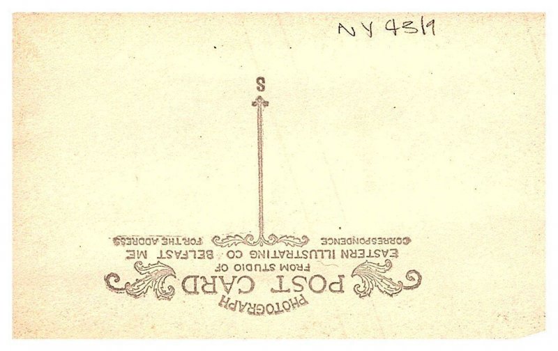 New York  McKeever Moose Head Inn, Ice Cream Store   RPPC