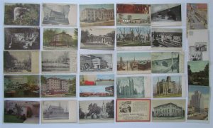 NEW JERSEY LOT of 162 ANTIQUE & VINTAGE POSTCARDS town views 