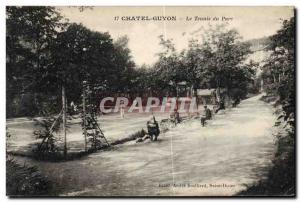 Old Postcard Park Tennis Chatelguyon