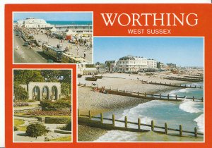 Sussex Postcard - Views of Worthing    AB1672