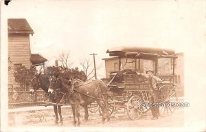 Mule Drawn Grocery Wagon, The Andrew in Saint Paul, Minnesota