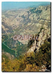 Modern Postcard The Gorges du Verdon The sublime cornice