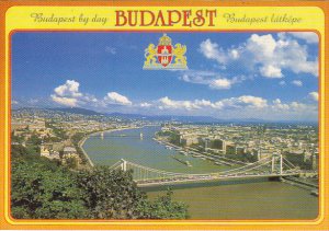 Hungary Budapest Panorama By Day