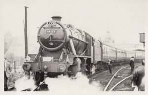 46251 Train At Crewe Station in 1958 Vintage Railway Photo