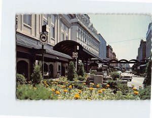 Postcard Wellington Street Semi-Mall, Sherbrooke, Canada