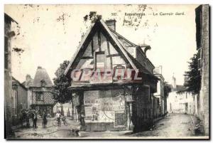 Old Postcard Romorantin The Carroir Dore