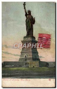 Old Postcard Statue of Liberty Statue of Liberty New York