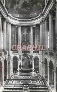 Postcard Modern Interior Versailles Chateau Chapel Organ