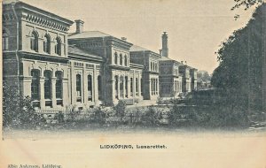 LIDKOPING SWEDEN~LASARETTET~1900s ALBIN ANDERSSON PHOTO POSTCARD