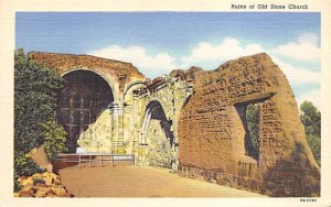 Ruins of Old Stone Church Mission San Juan Capistrano San Juan Capistrano Cal...