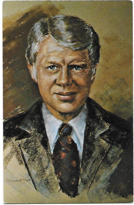 Inauguration Day Portrait American President Jimmy Carter 1-20-1977