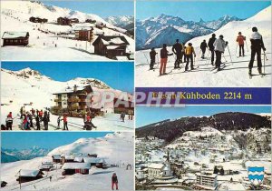 Postcard Modern Switzerland Flesch K�hboden Wallis