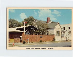 Postcard Casey Jones Museum Jackson Tennessee USA