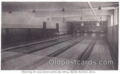 North Canton, Ohio, USA Bowling, Bowling Alley, Unused 