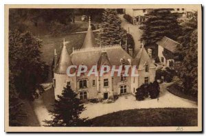 Old Postcard Chateau de Ribagnac St Martin Terressus H V