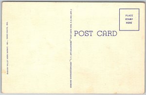 Terre haute Indiana 1940s Postcard St. Anthony's Hospital