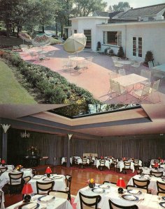 2~Postcards  ARDSLEY New York NY ~ WATER WHEEL INN  Patio~Dance Club  ROADSIDE