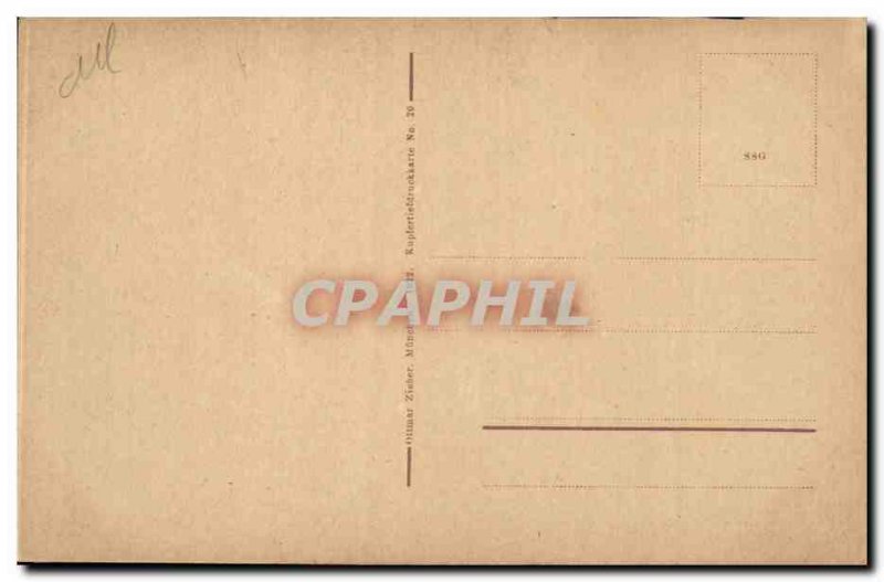 Postcard Old Munchen Nymphenburg