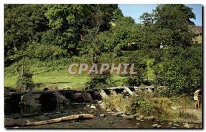 Old Postcard Tarr Steps Somerset Situated year we Unclassified rood just off ...