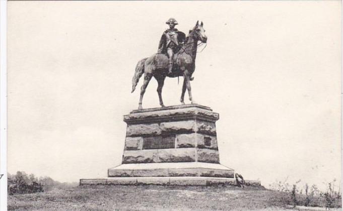 Pennsylvania Valley Forge Anthony Wayne Monument Albertype