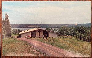 Vintage Postcard 1954 Camp Marcus Whitman United Presbyterian Church Dresden NY