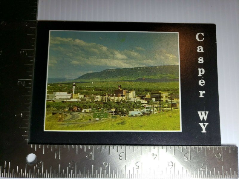 Vintage Postcard Casper Wyoming Casper Mountain Highway 20-26 1988 unposted 768