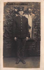 EARLY 1900'S UNIDENTIFIED MILITARY (?) UNIFORM RPPC REAL PHOTO POSTCARD