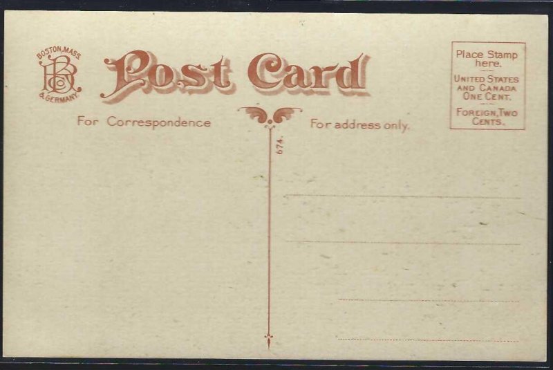 MA - Boston, Panorama of the Public Garden