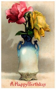 Vase of  Roses