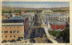 Virginia Street Looking North in Reno, Nevada