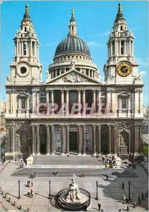 'Modern Postcard St Paul''s Cathedral London'