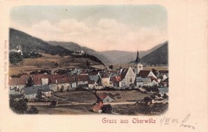 OBERWOLZ STYRIA AUSTRIA-TOTALANSICHT~1900s MATHIAS HAYD TINT PHOTO  POSTCARD