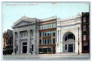 c1910 South Side State STR National Commercial Bank Albany New York NY Postcard 