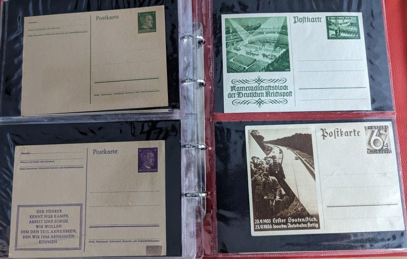 3rd Reich Germany Propaganda 64 Card Lot Group Collection 110454