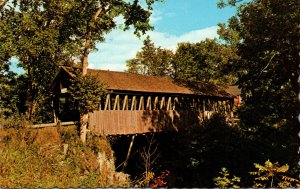 Bloods Brook Covered Bridge Meriden New Hampshire